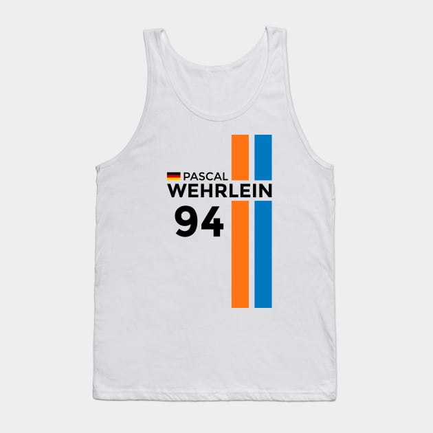 F1 2016 - #94 Wehrlein Tank Top by sednoid